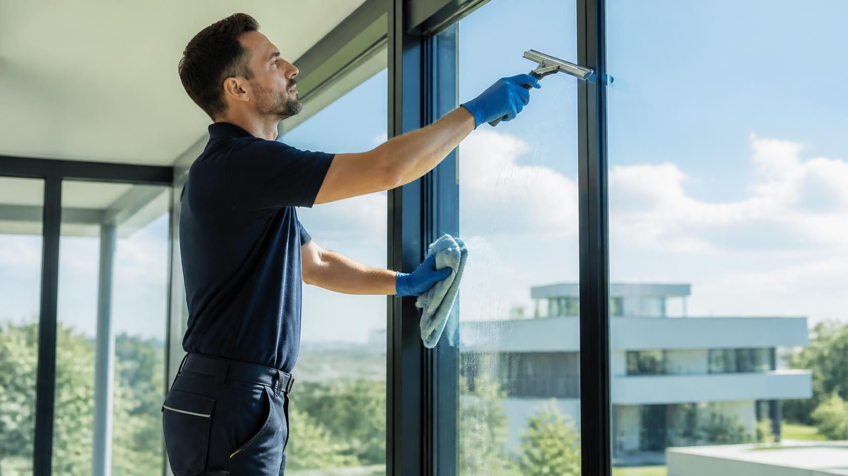 Glas- und Fensterreinigung